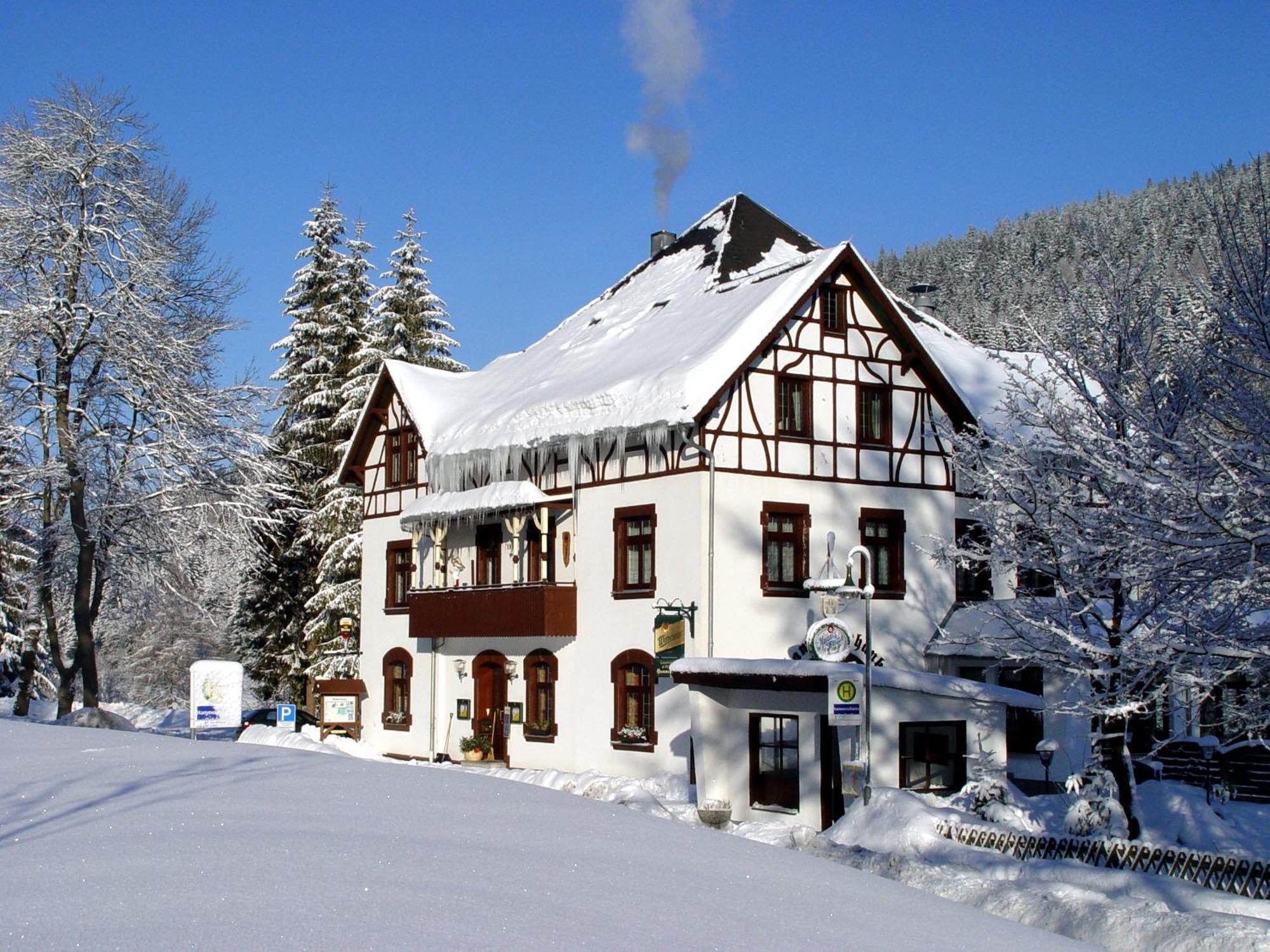 Gasthof Und Pension Hammerschaenke Wildenthal المظهر الخارجي الصورة